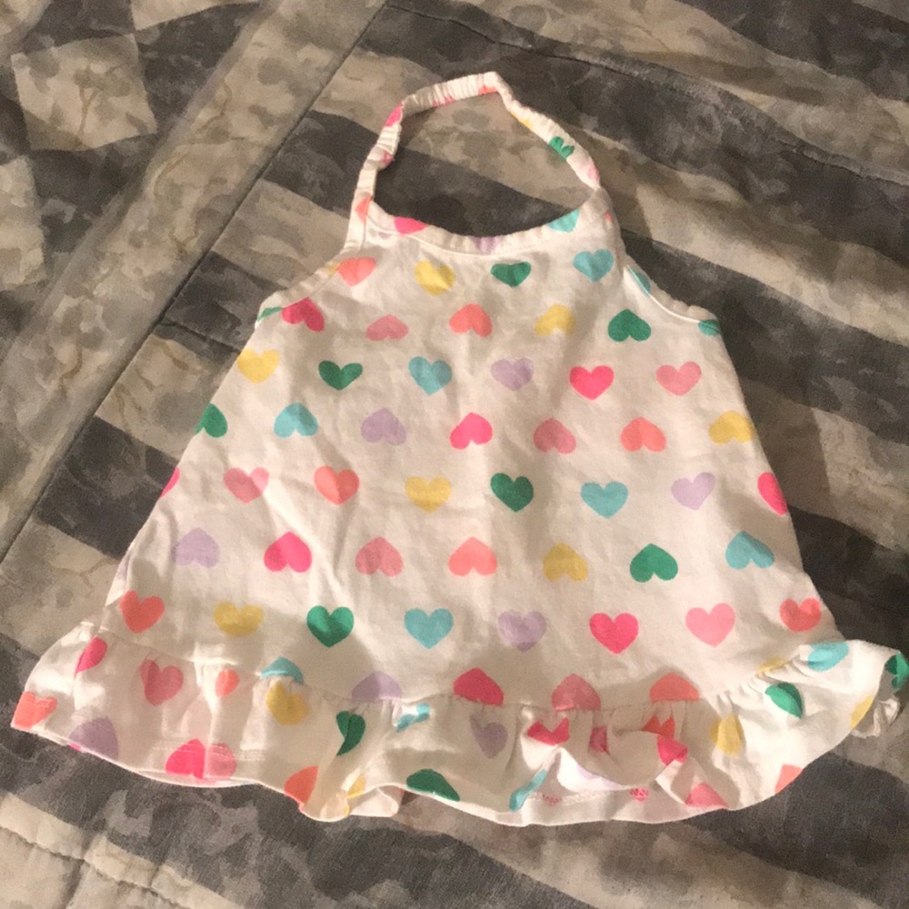 “Hearts” Backless Shirt